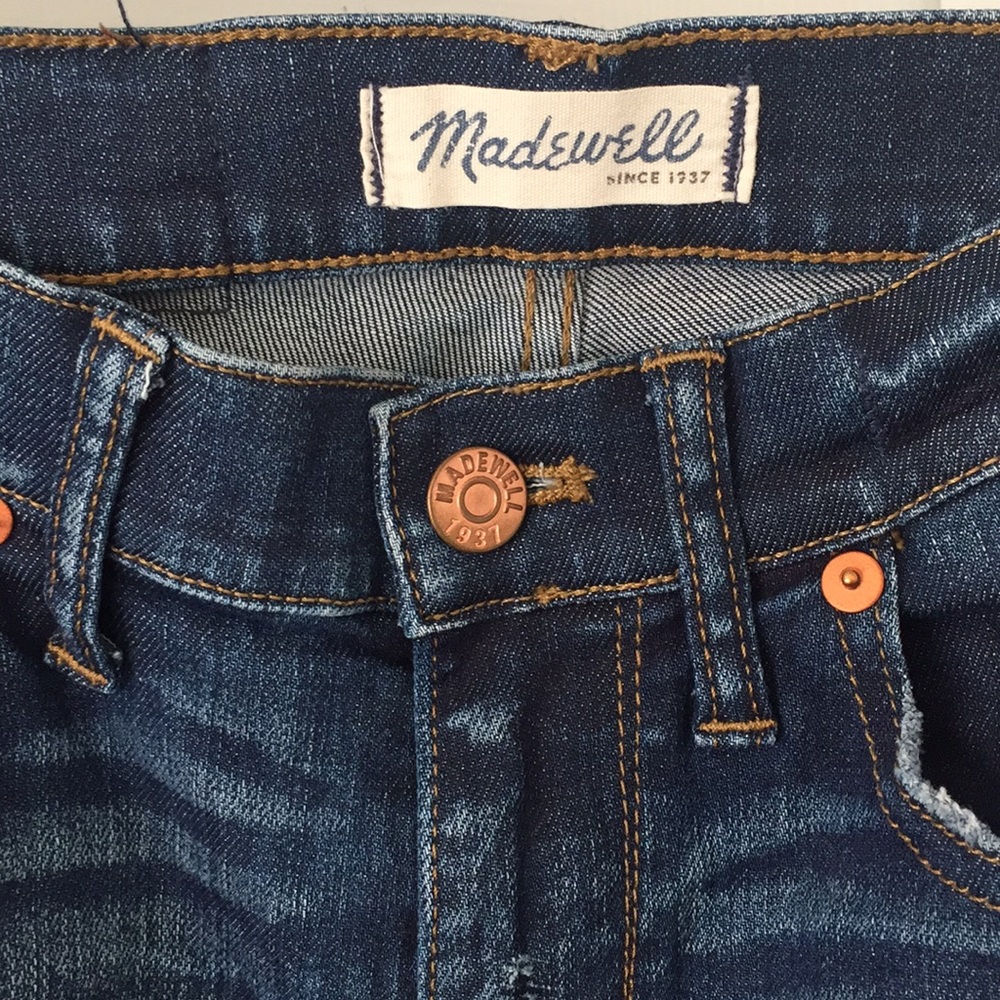 SOLD- Madewell Skinny Skinny Jeans - Picture 5 of 8